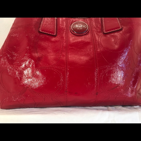 Authentic Coach Patent Leather - Picture 2 of 8